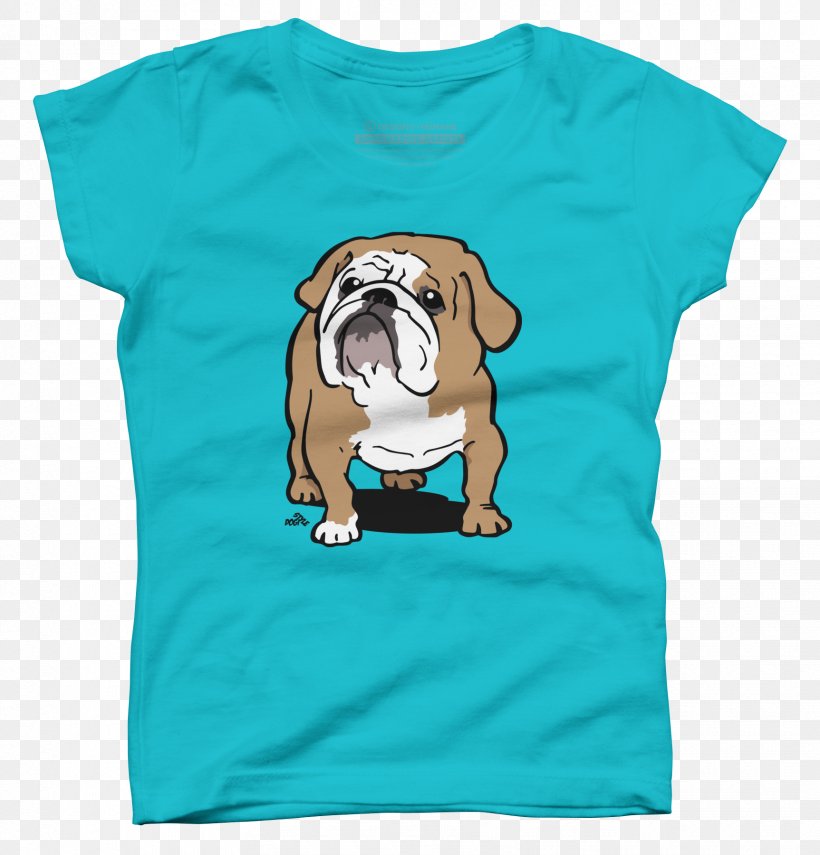 Bulldog T-shirt Puppy Sleeve Dog Breed, PNG, 1725x1800px, Bulldog, Bluza, Breed, British Bulldog, British Bulldogs Download Free