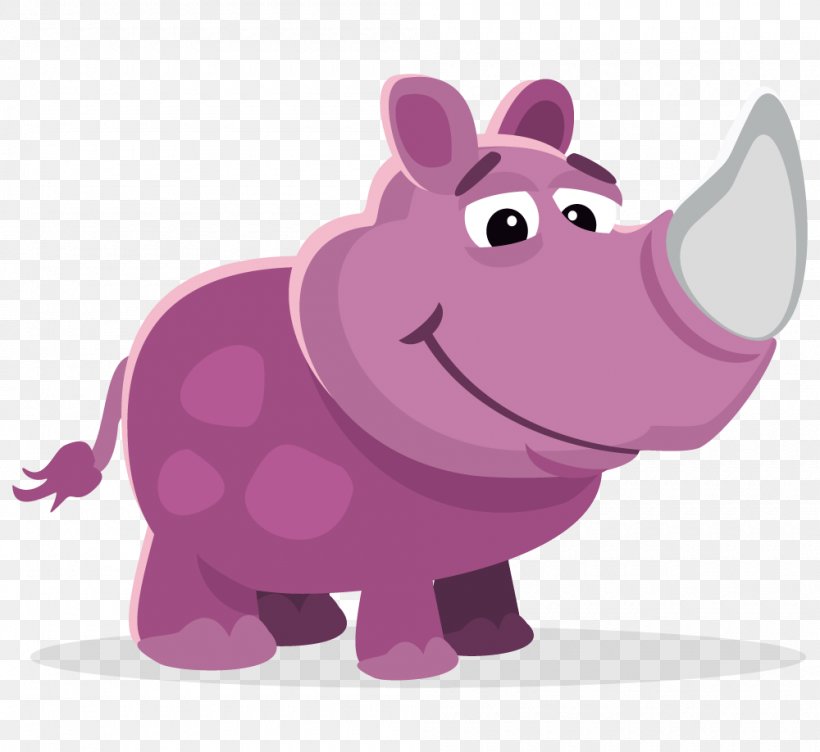 Rhinoceros Hippopotamus Clip Art, PNG, 1000x918px, Rhinoceros, Black Rhinoceros, Cartoon, Cuteness, Drawing Download Free