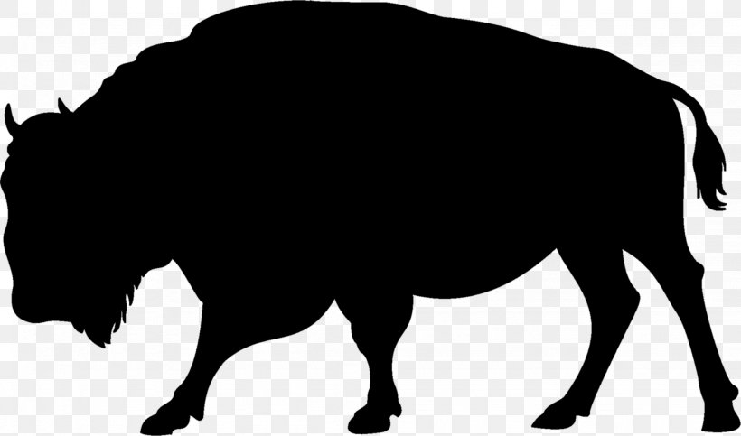 Royalty-free Drawing, PNG, 2048x1207px, Royaltyfree, Art, Bison, Black, Black And White Download Free