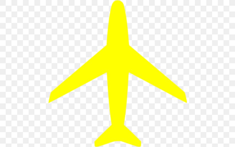 Airplane Wing Yellow Clip Art, PNG, 512x512px, Airplane, Air Travel, Aircraft, Beak, Logo Download Free