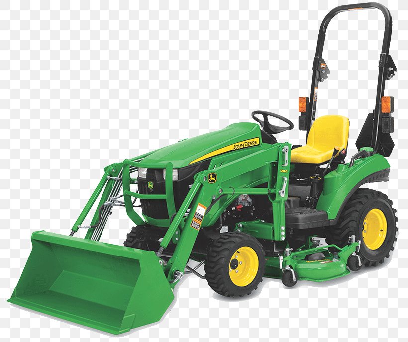 John Deere Tractor Loader Kubota Corporation Riding Mower, PNG, 800x688px, John Deere, Agricultural Machinery, Combine Harvester, Cotton Picker, Heavy Machinery Download Free
