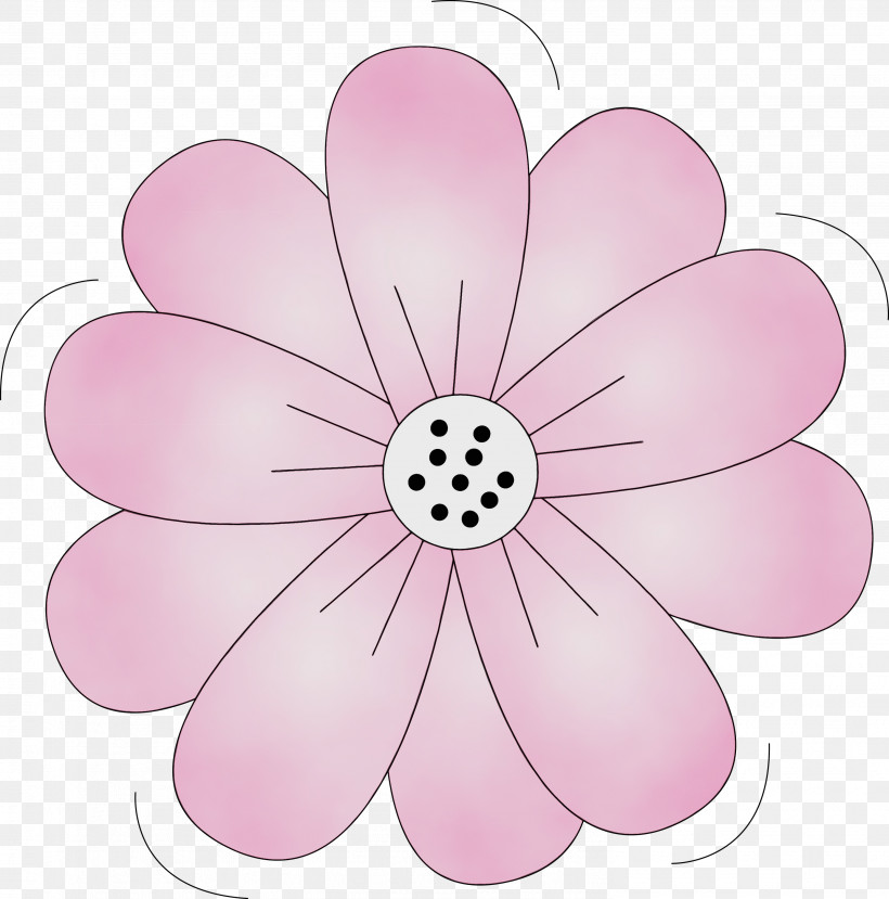 Petal Pink M Flower Plants Science, PNG, 2966x3000px, Mexico Elements, Biology, Flower, Paint, Petal Download Free