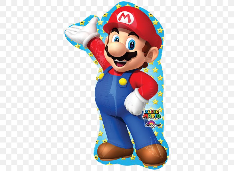 Super Mario Bros. Princess Peach New Super Mario Bros, PNG, 600x600px, Mario Bros, Balloon, Birthday, Fictional Character, Figurine Download Free