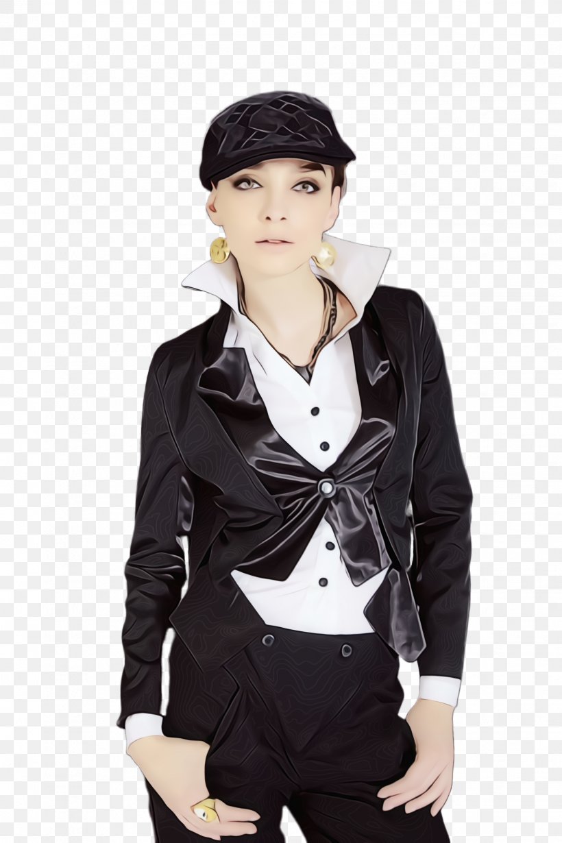 Clothing White Black Outerwear Blazer, PNG, 1632x2448px, Watercolor, Black, Blazer, Clothing, Fashion Download Free