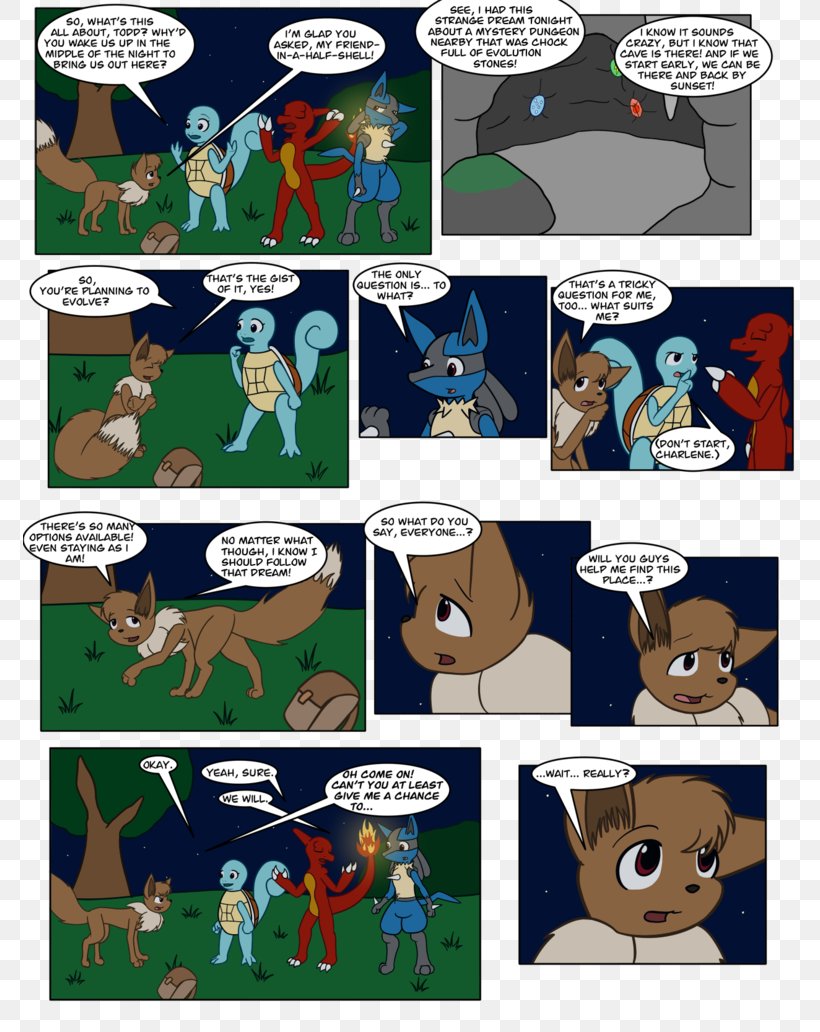 Comics Eevee Pokémon Character Art, PNG, 774x1032px, Comics, Area, Art, Artist, Book Download Free