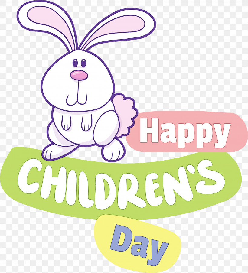 Easter Bunny, PNG, 2722x3000px, Childrens Day, Cartoon, Easter Bunny, Geometry, Happy Childrens Day Download Free
