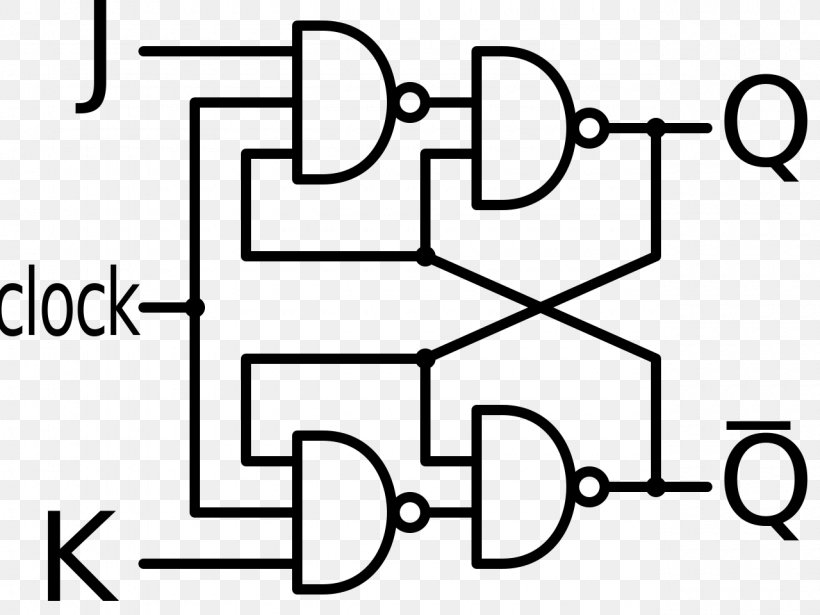 JK Flip-flop Logic Gate Wiring Diagram Electronic Circuit, PNG, 1280x960px, Watercolor, Cartoon, Flower, Frame, Heart Download Free