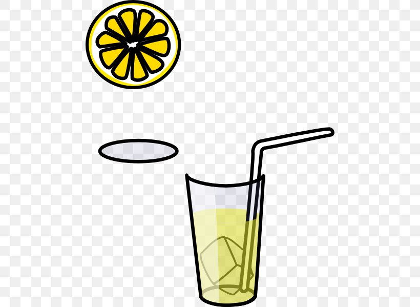 Lemonade Iced Tea Clip Art, PNG, 486x599px, Lemonade, Cup, Drawing, Drinkware, Food Download Free