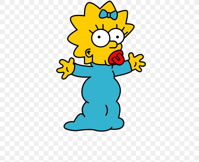 Maggie Simpson Lisa Simpson Marge Simpson Bart Simpson Homer Simpson, PNG, 500x666px, Maggie Simpson, Area, Art, Artwork, Bart Simpson Download Free