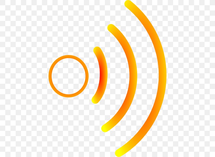 Radio Wave Sound Radio Frequency Clip Art, PNG, 450x600px, Radio Wave, Aerials, Art, Logo, Orange Download Free