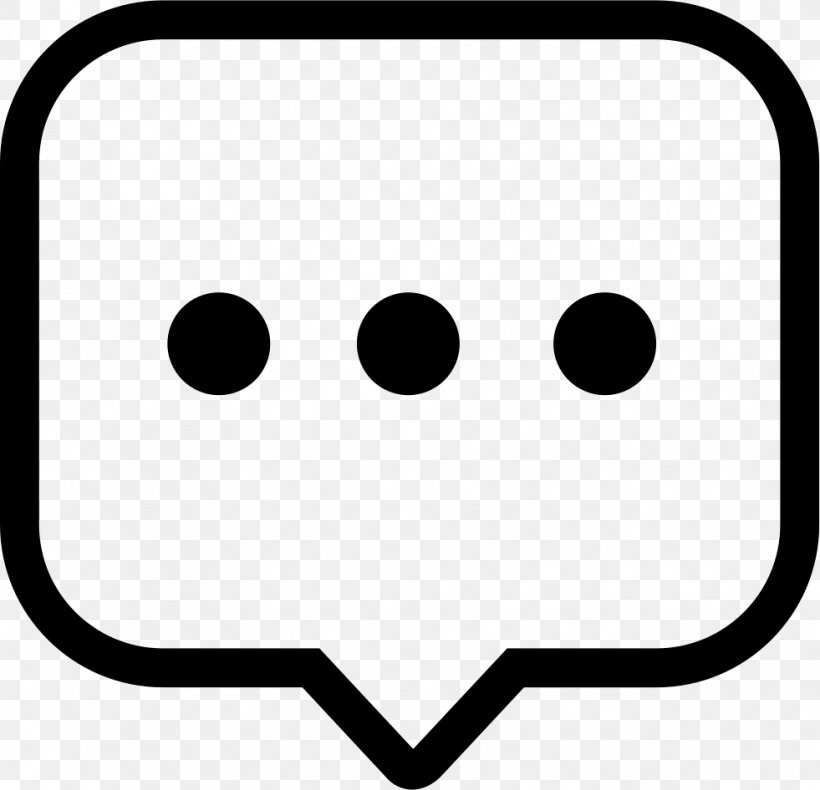 Dialogbox Icon, PNG, 981x946px, Smiley, Blackandwhite, Box, Boxing, Computer Network Download Free