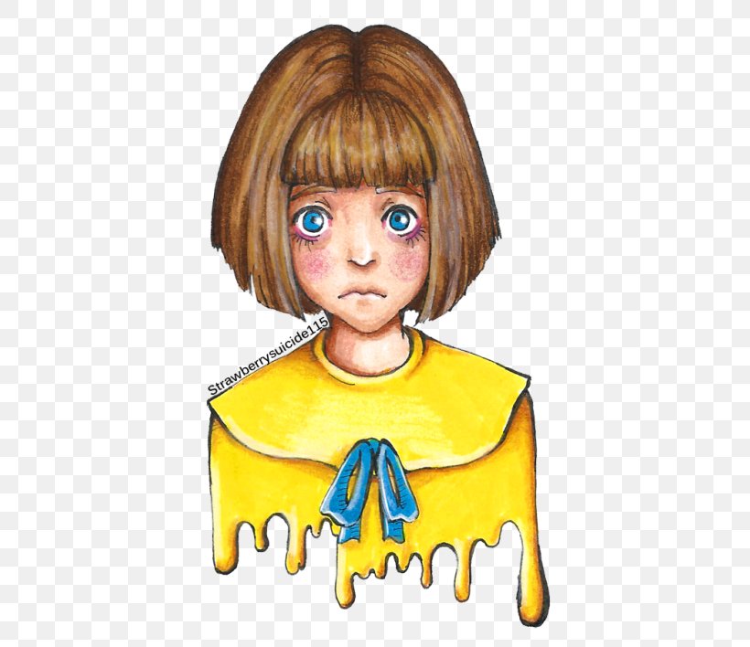 Fran Bow Blog Art, PNG, 500x708px, Watercolor, Cartoon, Flower, Frame, Heart Download Free