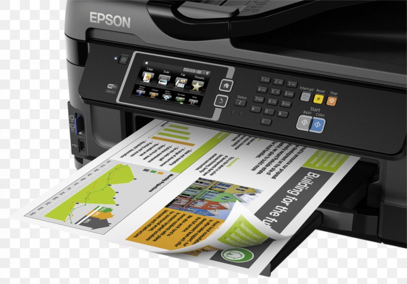 Inkjet Printing Multi-function Printer Image Scanner Epson, PNG, 1200x838px, Inkjet Printing, Automatic Document Feeder, Color Printing, Electronic Device, Electronics Download Free