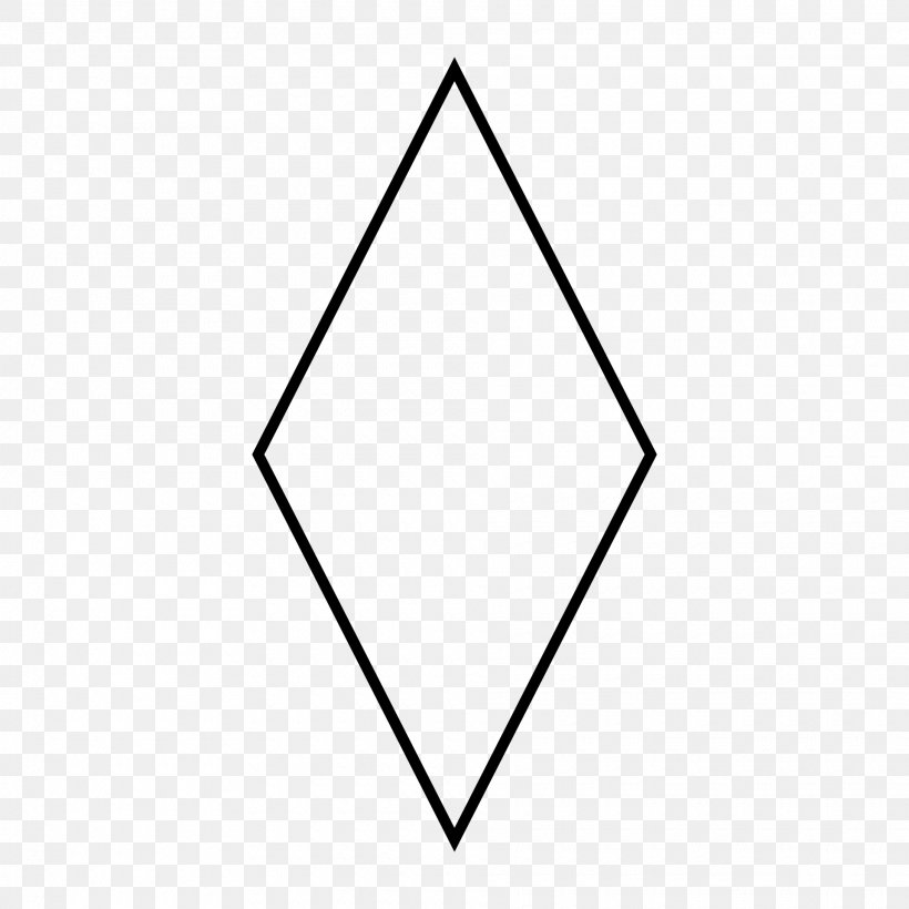 Lozenge Rhombus, PNG, 1920x1920px, Lozenge, Animation, Area, Black, Black And White Download Free