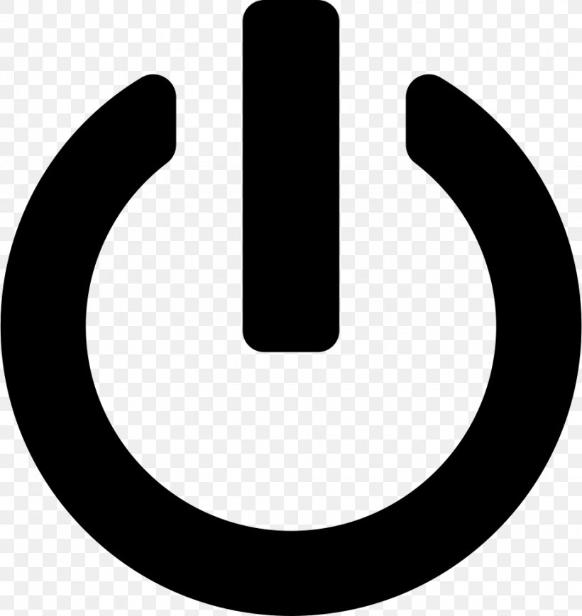 Clip Art Power Symbol, PNG, 924x980px, Power Symbol, Black And White, Button, Monochrome Photography, Symbol Download Free