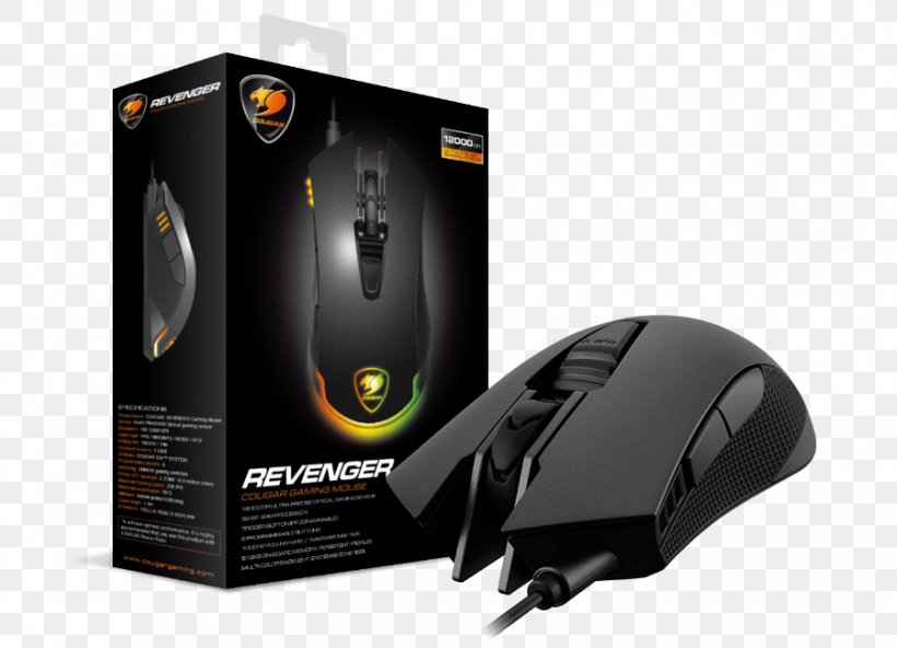 Computer Mouse COUGAR Revenger 12000 DPI High Performance RGB Pro PFS Gaming Mouse Optical Mouse Mouse Mats, PNG, 900x650px, Computer Mouse, Computer Accessory, Computer Component, Computer Hardware, Cougar Download Free
