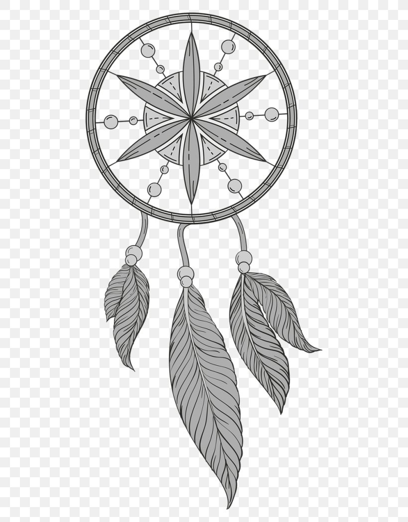 Flower Line Art, PNG, 500x1050px, Dreamcatcher, Blackandwhite, Botany, Coloring Book, Drawing Download Free