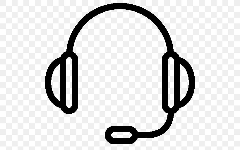 Headphones Earphone Headset, PNG, 512x512px, Headphones, Area, Audio, Black And White, Earphone Download Free