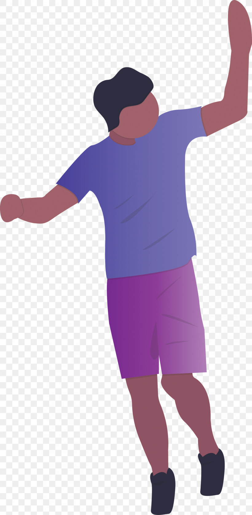 Standing Arm Shoulder Purple Joint, PNG, 1471x2999px, Standing, Arm, Elbow, Gesture, Joint Download Free