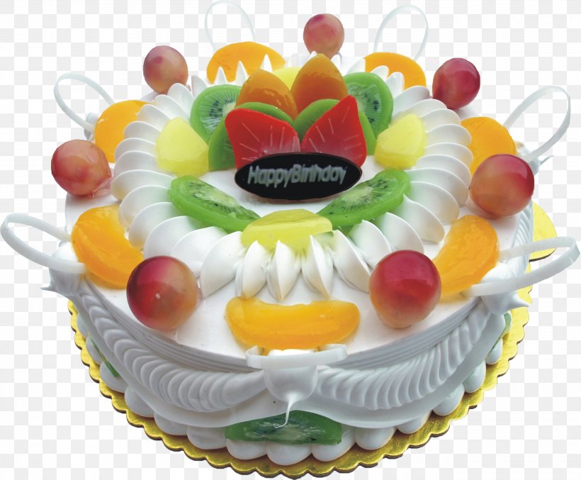 Birthday Cake Chiffon Cake Chocolate Cake Fruitcake Cream Pie, PNG, 2630x2173px, Birthday Cake, Buttercream, Cake, Cake Decorating, Cassata Download Free