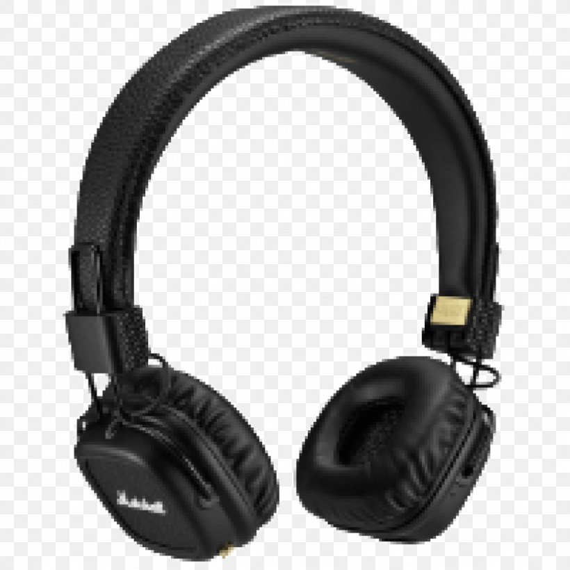 Headphones Marshall Major II Bluetooth Wireless Speaker, PNG, 1024x1024px, Headphones, Audio, Audio Equipment, Audio Signal, Bluetooth Download Free
