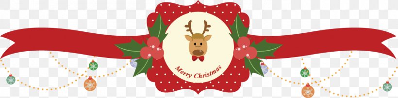 Christmas Tree Christmas Ornament, PNG, 1460x362px, Watercolor, Cartoon, Flower, Frame, Heart Download Free