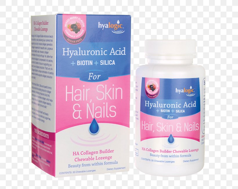 Dietary Supplement Hyaluronic Acid Skin Nail Hair, PNG, 650x650px, Dietary Supplement, Biotin, Collagen, Facial, Gel Download Free