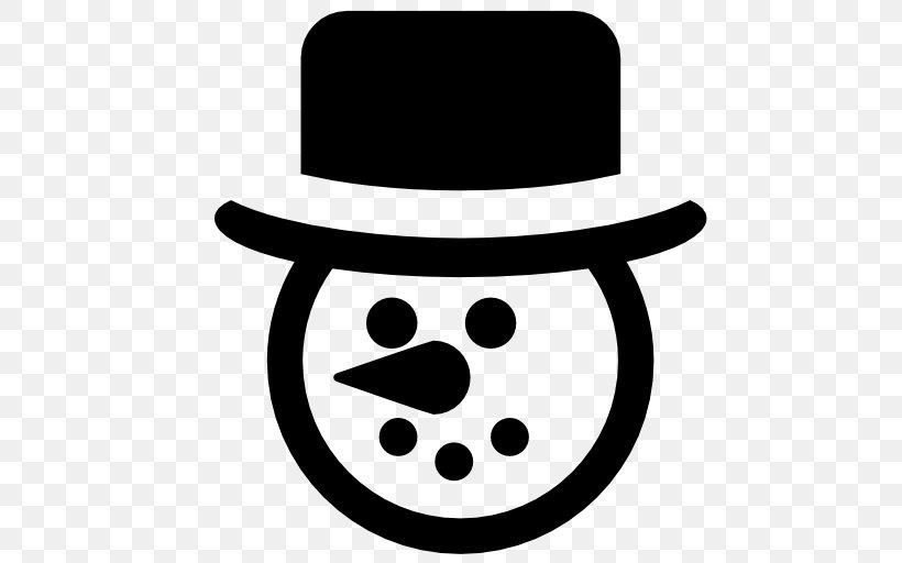 Snowman Silhouette Clip Art, PNG, 512x512px, Snowman, Art, Black And White, Drawing, Hat Download Free