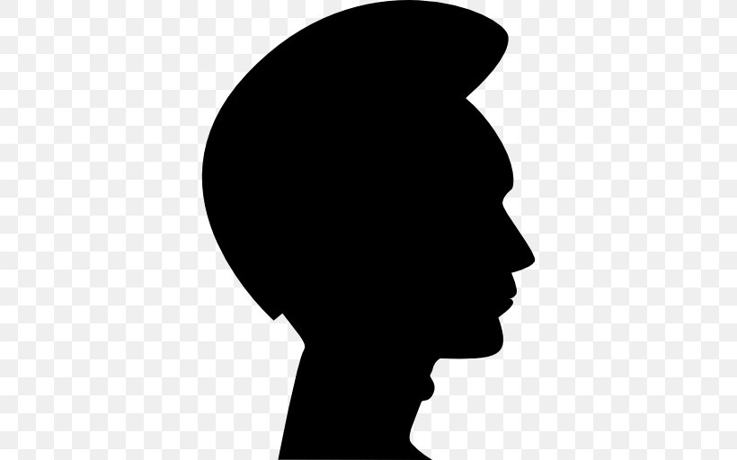 Head Male Clip Art, PNG, 512x512px, Head, Black, Black And White, Face, Forehead Download Free
