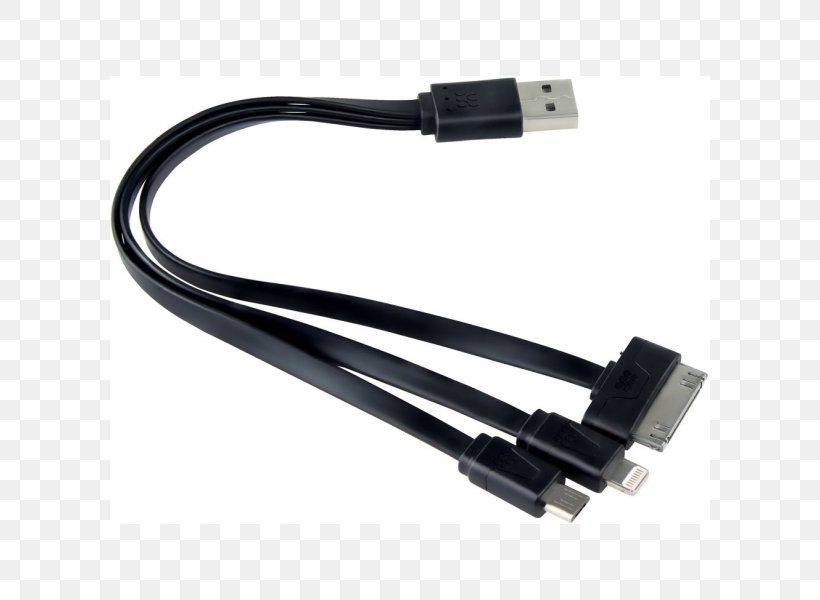 Battery Charger HDMI Serial Cable Lightning Electrical Cable, PNG, 600x600px, Battery Charger, Adapter, Apple, Cable, Data Cable Download Free
