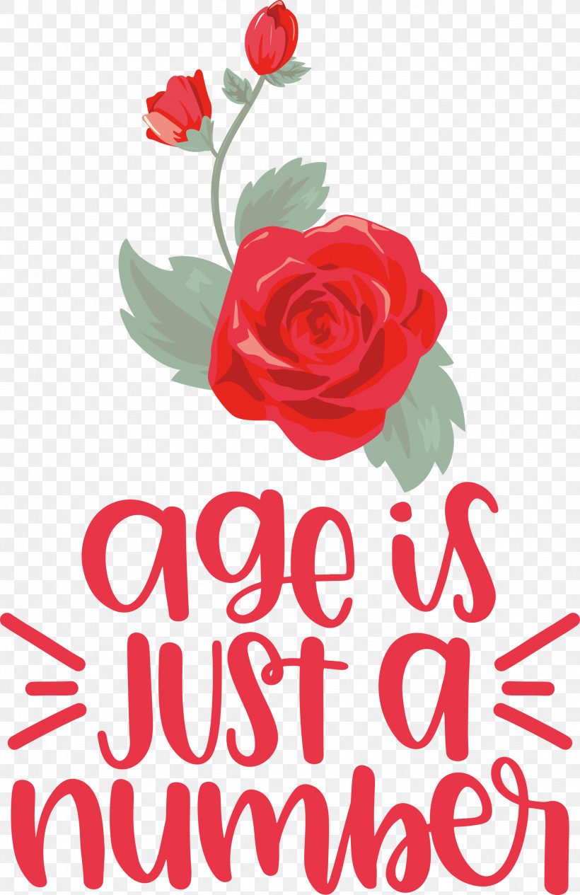 Birthday Age Is Just A Number, PNG, 1944x3000px, Birthday, Cartoon, Floral Design, Flower, Garden Download Free