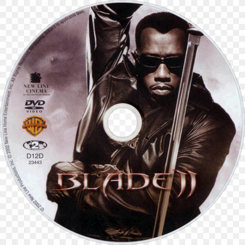 Blade II Wesley Snipes Blu-ray Disc DVD, PNG, 1000x1000px, Watercolor, Cartoon, Flower, Frame, Heart Download Free