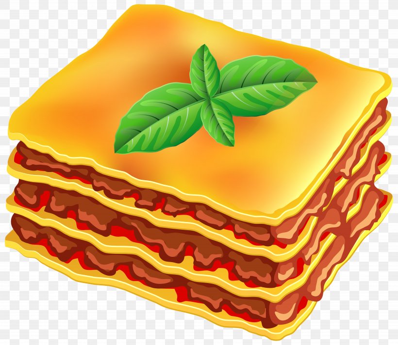 Lasagne Italian Cuisine Pasta Clip Art, PNG, 7000x6081px, Lasagne