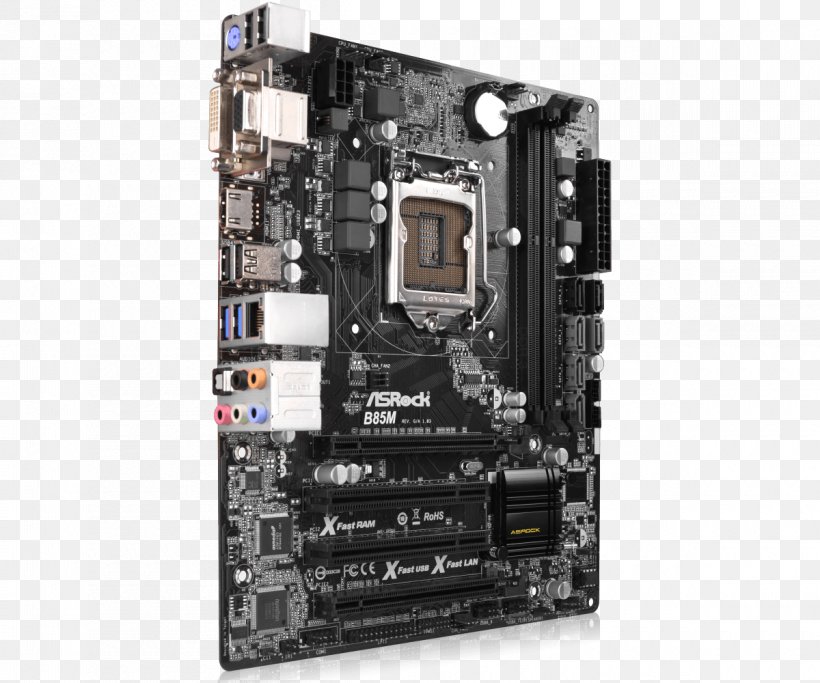 Motherboard Computer Cases & Housings Computer Hardware Intel ASRock Z87M Pro4, PNG, 1200x1000px, Motherboard, Asrock, Central Processing Unit, Computer, Computer Accessory Download Free