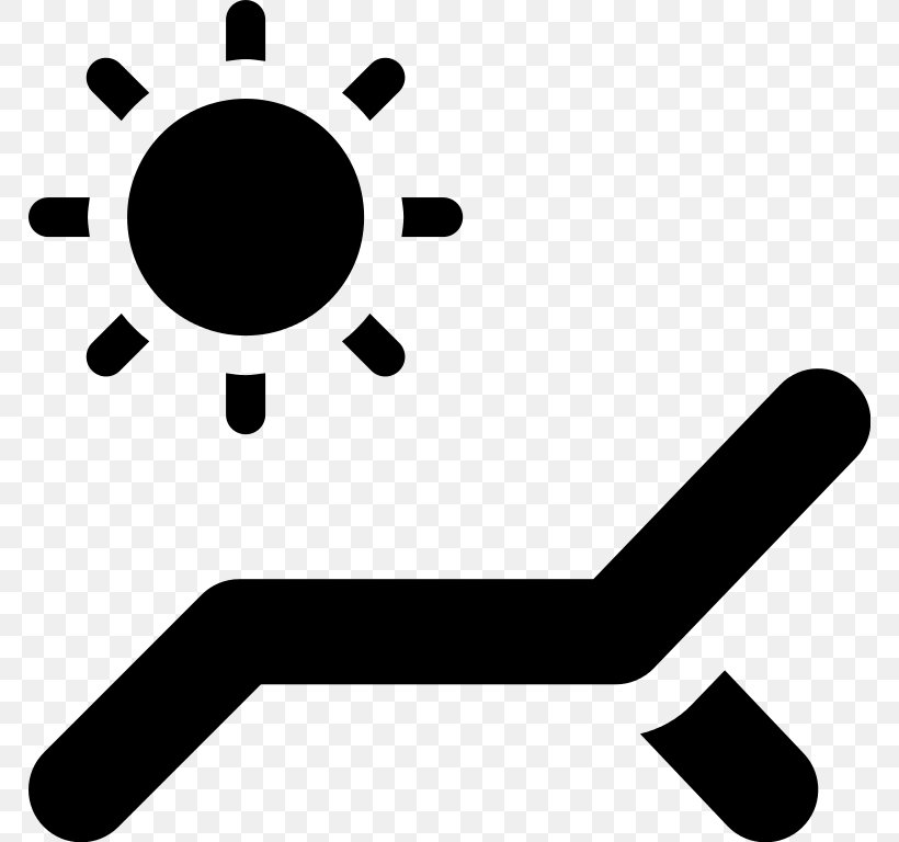 Sun Tanning, PNG, 768x768px, Sun Tanning, Black, Black And White, Creative Market, Sign Download Free