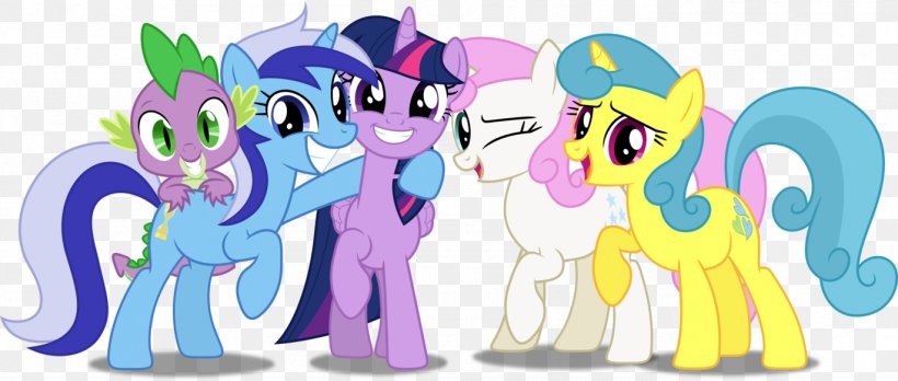 Twilight Sparkle Spike Pinkie Pie Rainbow Dash Rarity, PNG, 1371x583px, Watercolor, Cartoon, Flower, Frame, Heart Download Free