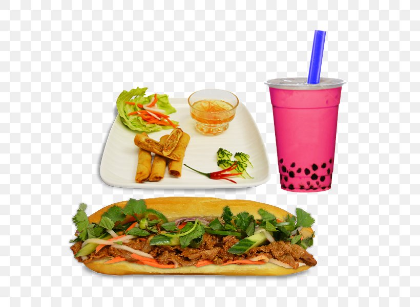 Vegetarian Cuisine Bánh Mì Satay Spring Roll Peanut Sauce, PNG, 800x600px, Vegetarian Cuisine, Baguette, Beef, Beefsteak, Breakfast Download Free