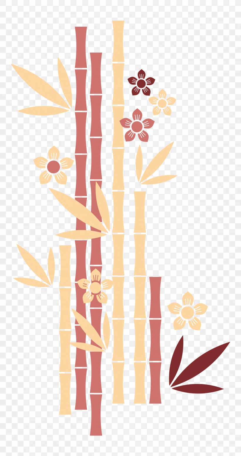 Bamboo Blossom U58a8u7af9u753b, PNG, 1300x2461px, Bamboo, Bamboo Blossom, Structure Download Free