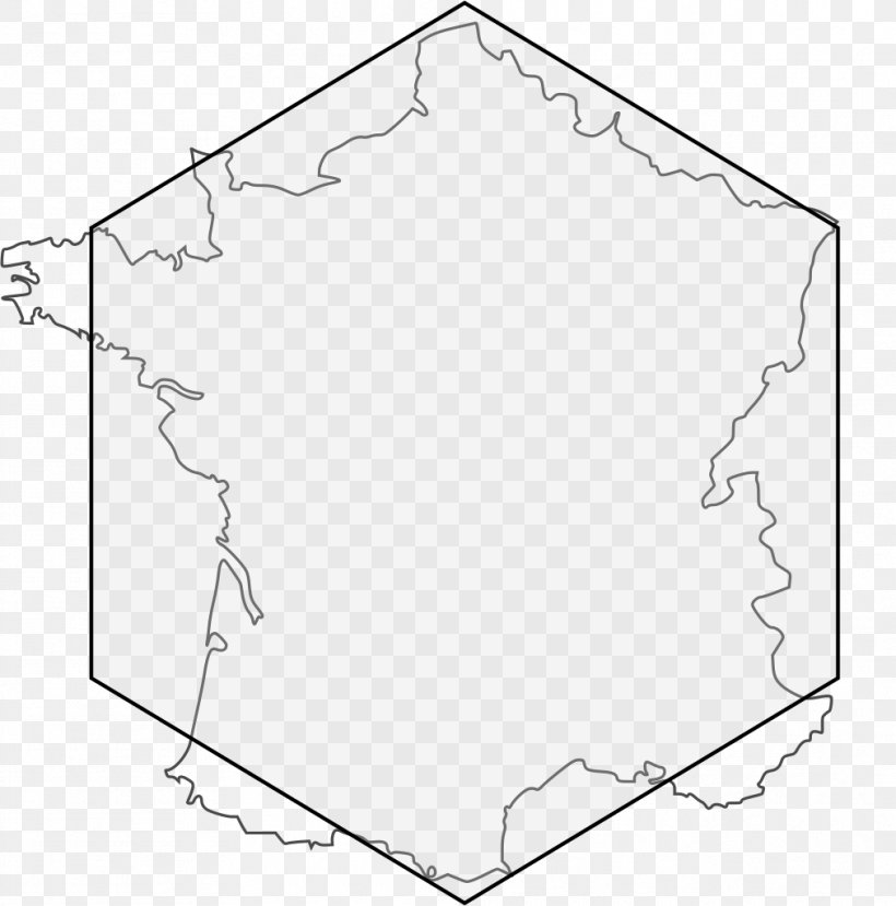 Hexagone Metropolitan France Definition Information, PNG, 1012x1024px, Hexagon, Area, Artwork, Black, Black And White Download Free