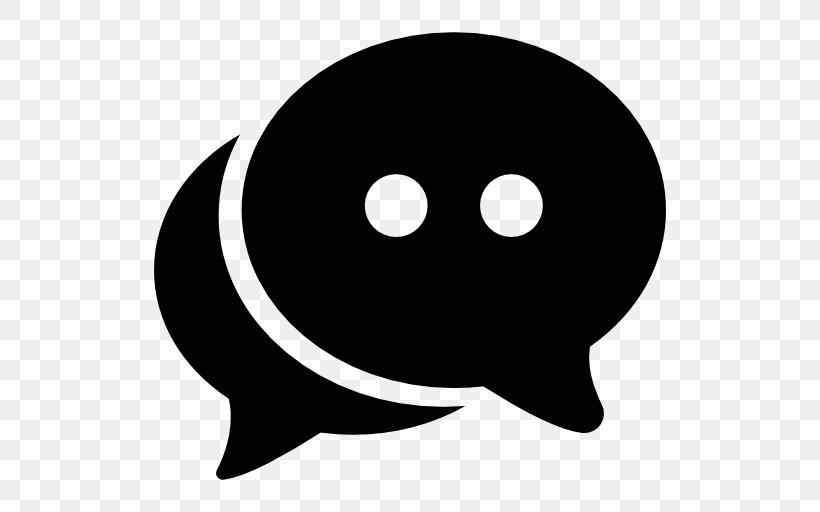 LiveChat Online Chat Logo, PNG, 512x512px, Livechat, Black, Black And White, Conversation, Face Download Free