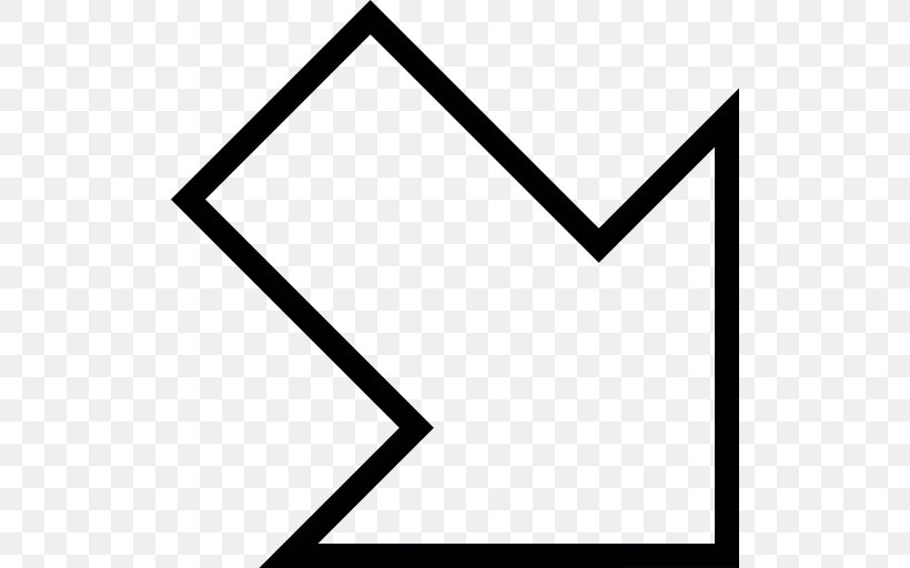Symbol Silhouette Rectangle, PNG, 512x512px, Diagonal, Area, Black, Black And White, Monochrome Download Free