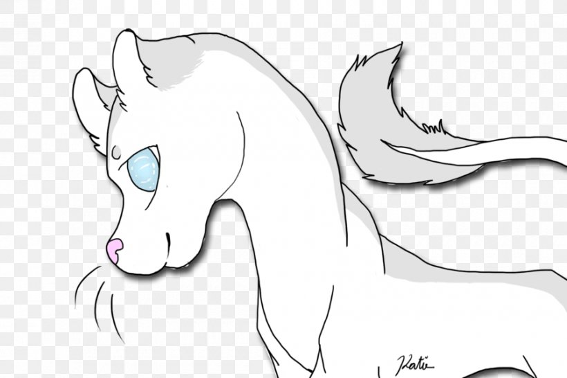 Cat Pony Mustang Pack Animal Mane, PNG, 900x600px, Watercolor, Cartoon, Flower, Frame, Heart Download Free