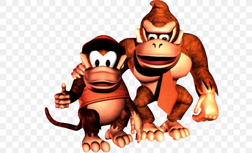 Donkey Kong Country 2: Diddy's Kong Quest Donkey Kong Country 3: Dixie Kong's Double Trouble! Super Nintendo Entertainment System, PNG, 607x497px, Donkey Kong Country, Carnivoran, Cartoon, Diddy Kong, Donkey Kong Download Free