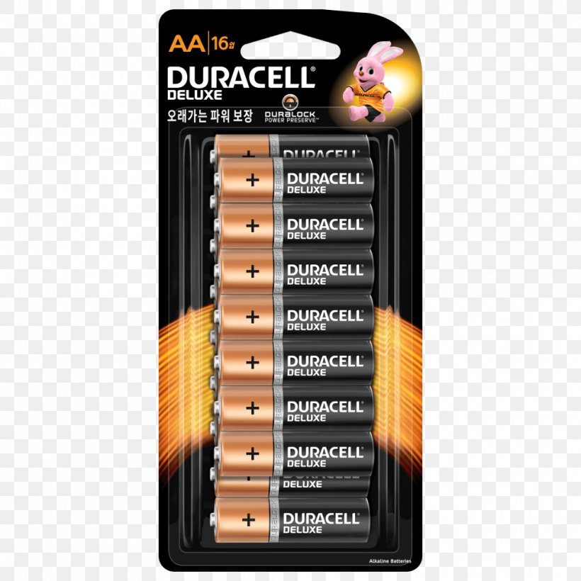Duracell Dry Cell AA Battery Flashlight Remote Controls, PNG, 1000x1000px, Duracell, Aa Battery, Dry Cell, Electric Power, Electronics Download Free
