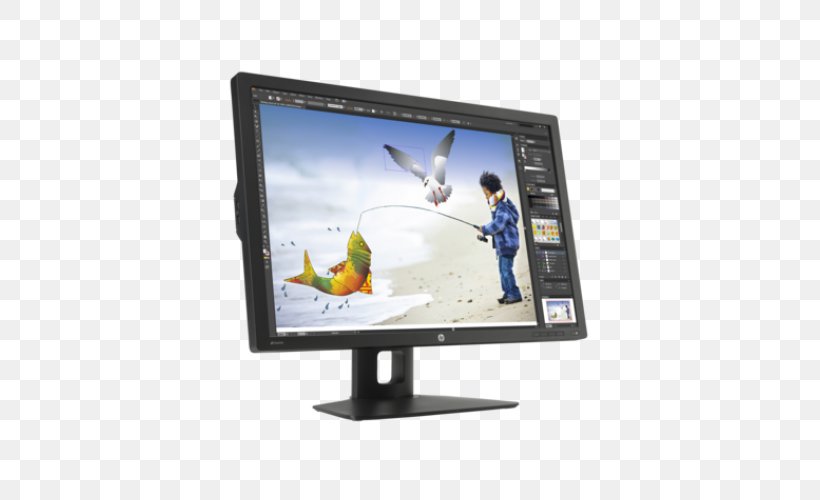 Hewlett-Packard Computer Monitors LED-backlit LCD HP Z Display Z-i IPS Panel, PNG, 500x500px, Hewlettpackard, Backlight, Computer Monitor, Computer Monitor Accessory, Computer Monitors Download Free