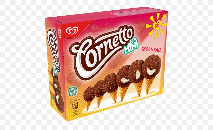 Ice Cream Cones Cornetto White Chocolate, PNG, 500x500px, Ice Cream, Biscuits, Caramel, Chocolate, Cornetto Download Free
