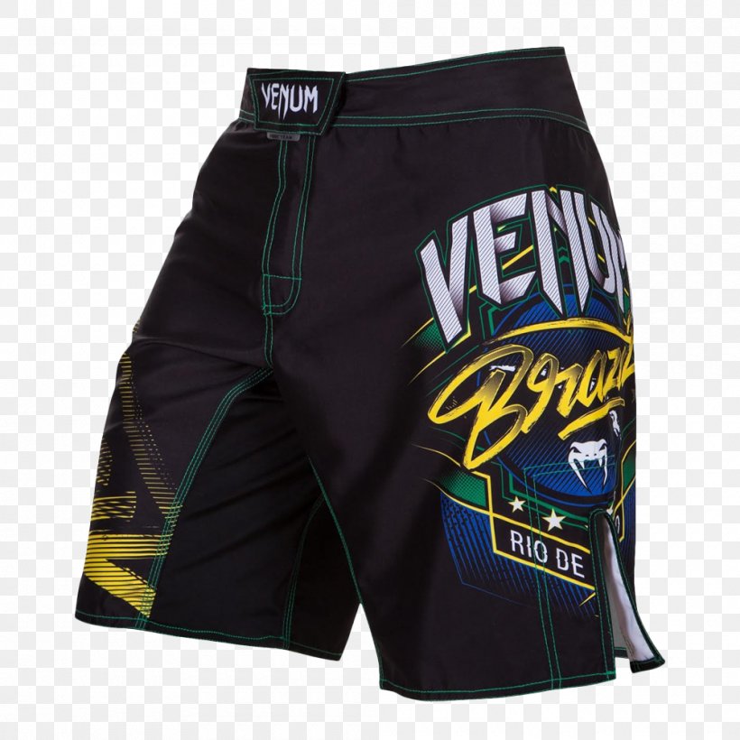 Venum Shorts Mixed Martial Arts Clothing Combat, PNG, 1000x1000px, Venum, Active Shorts, Bermuda Shorts, Black, Boxing Download Free