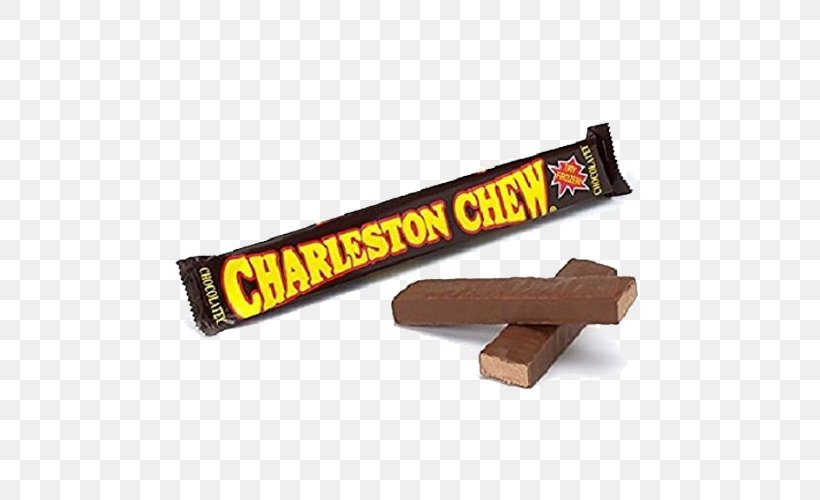 Charleston Chew Candy Bar Chocolate Nougat, PNG, 500x500px, Charleston Chew, Candy, Candy Bar, Charleston, Chocolate Download Free