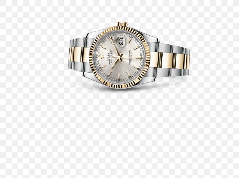 Rolex Datejust Automatic Watch Jewellery, PNG, 610x610px, Rolex Datejust, Automatic Watch, Brand, Colored Gold, Cosc Download Free
