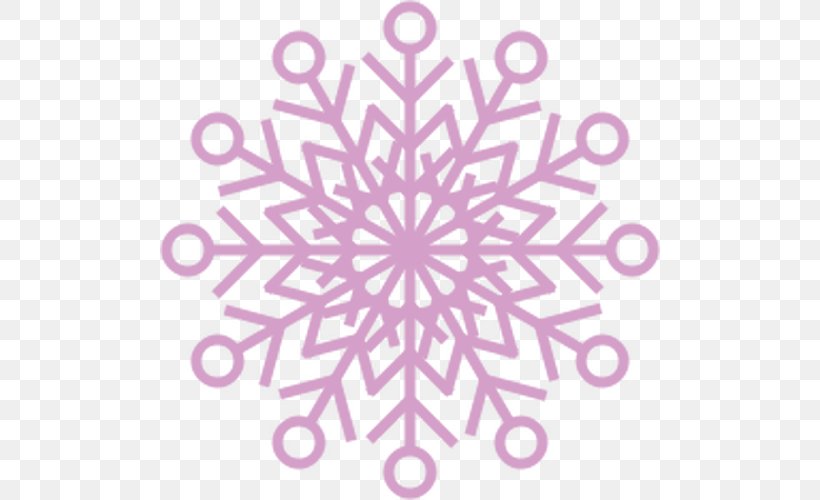 Snowflake Free Clip Art, PNG, 500x500px, Snowflake, Document, Free, Pink, Pnk Download Free